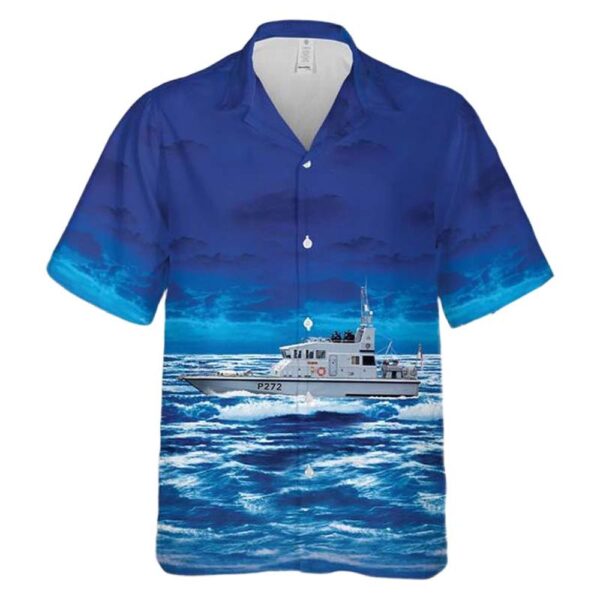 Royal Navy HMS Smiter (P272) Archer-class patrol vessel Hawaiian Shirt Outfit
