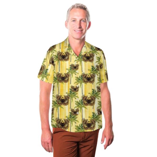 US Army Eagle Rising Warrant Officer Hawaiian Shirt Man US Army Eagle Rising Warrant Officer Hawaiian Shirt Man