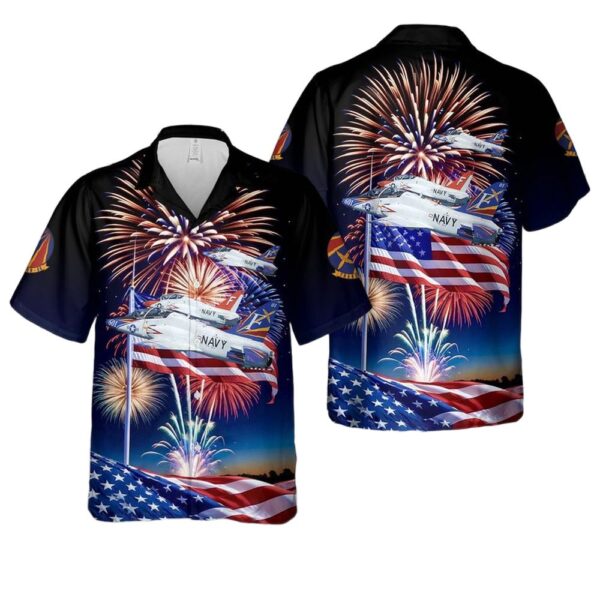 US Navy Training Squadron EIGHT SIX (VT-86) Sabrehawks T-45C Goshawk 4th Of July Cheap Hawaiian Shirt US Navy Training Squadron EIGHT SIX (VT-86) Sabrehawks T-45C Goshawk 4th Of July Cheap Hawaiian Shirt