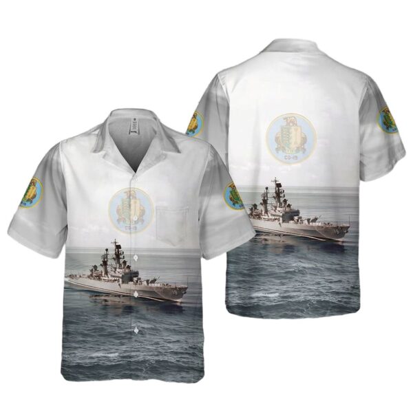 US Navy USS Dale (DLG-19-CG-19) Leahy-class cruiser Button Up Hawaiian Shirt US Navy USS Dale (DLG-19-CG-19) Leahy-class cruiser Button Up Hawaiian Shirt
