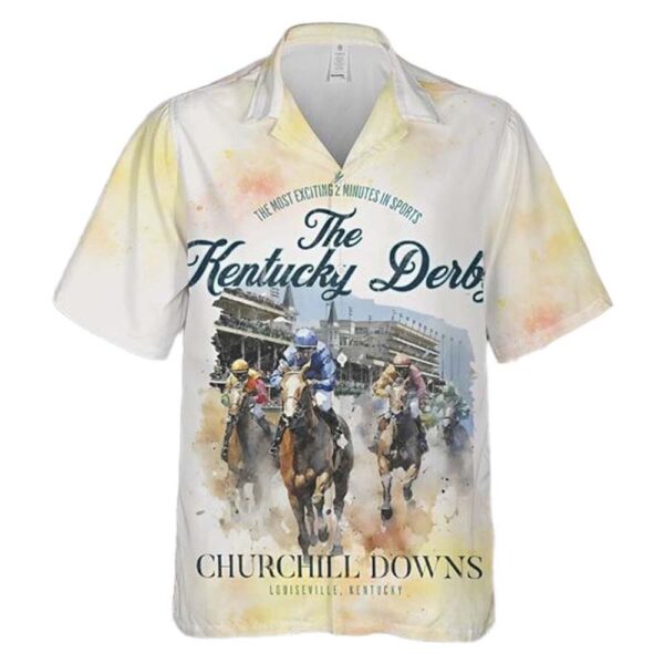 Kentucky Derby Horse Racing Aloha Hawaiian Shirt Kentucky Derby Horse Racing Aloha Hawaiian Shirt