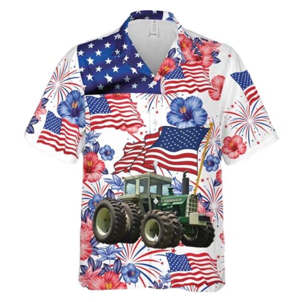 Oliver Tractor 4th Of July Hawaiian Shirt Outfit Oliver Tractor 4th Of July Hawaiian Shirt Outfit
