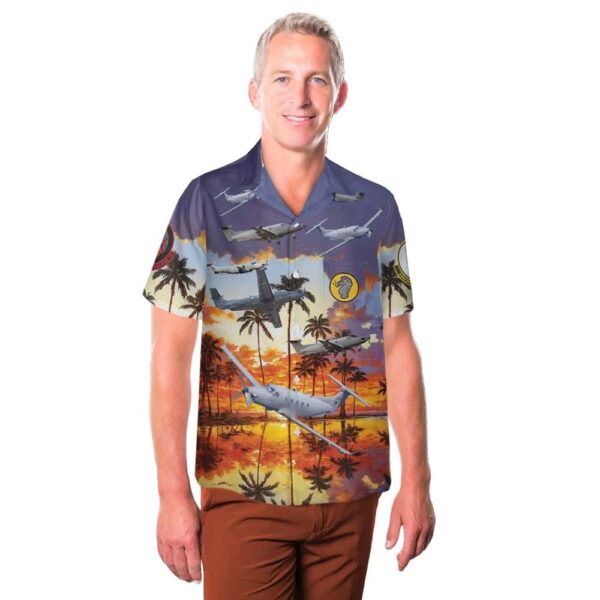 US Air Force Pilatus U-28A Draco 319th Special Operations Sqns Hawaiian Shirt Man V2 US Air Force Pilatus U-28A Draco 319th Special Operations Sqns Hawaiian Shirt Man V2