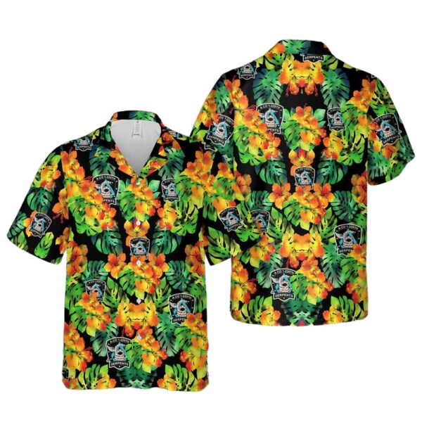 US Army A Co 1-229 AB Serpents Hawaiian Shirt Cheap