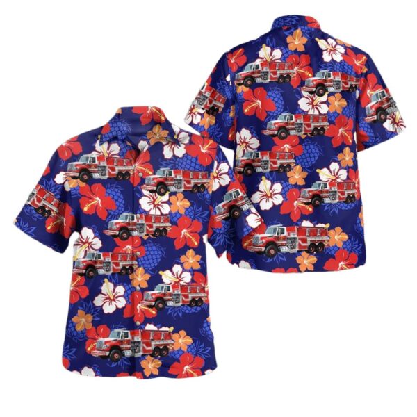 Barre Massachusetts Barre Fire Department Hawaiian Shirt Outfit