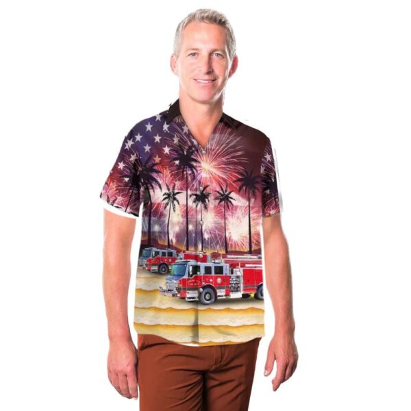 Spring Hill Tennessee Spring Hill Fire Department 4th Of July Hawaiian Shirt Cheap Spring Hill Tennessee Spring Hill Fire Department 4th Of July Hawaiian Shirt Cheap