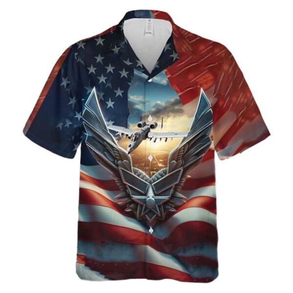 US Air Force A-10 Thunderbolt II 4th Of July Hawaiian Shirt Outfit US Air Force A-10 Thunderbolt II 4th Of July Hawaiian Shirt Outfit