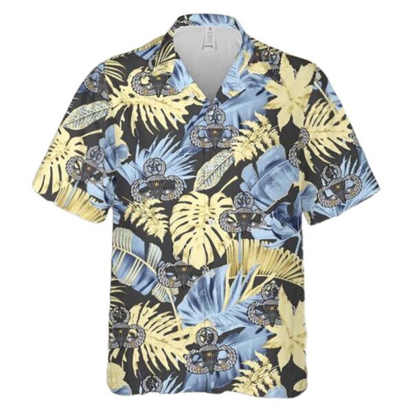 US Army Master Jump Wings With 3 Combat Jumps Hawaiian Shirt Cheap