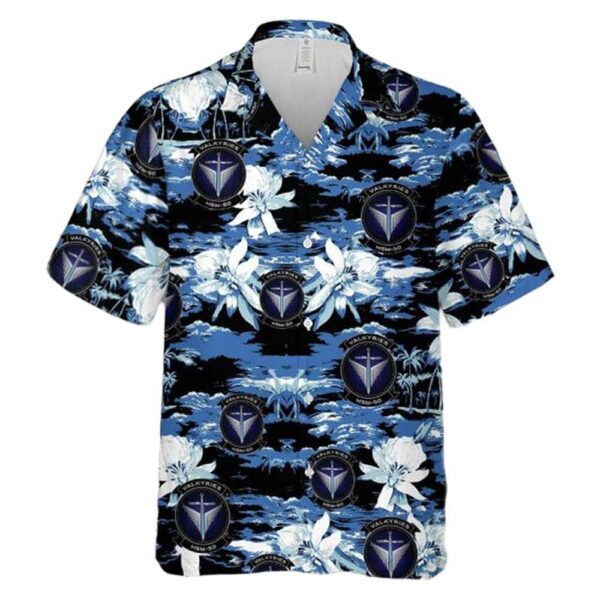 US Navy Helicopter Maritime Strike Squadron 50 (HSM-50) Valkyries Cheap Hawaiian Shirt