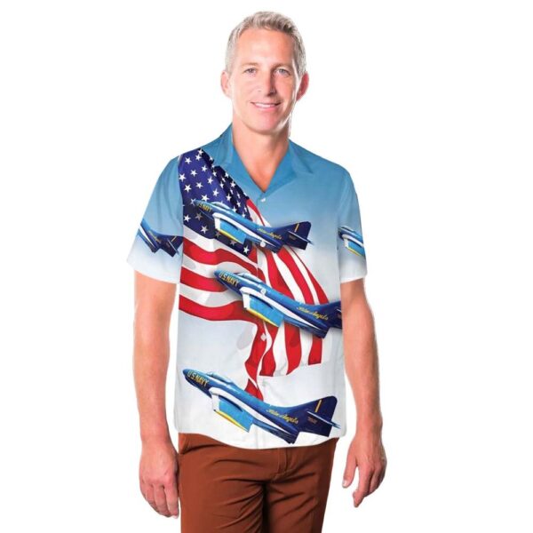 US Navy Blue Angels Blue Angels F9F-8 131205 Hawaiian Shirt Cheap