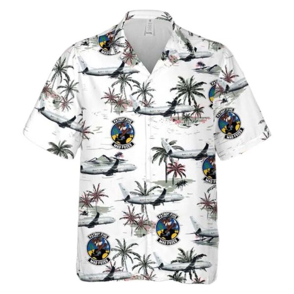 US Navy VP-5 Mad Foxes P-8A Cheap Hawaiian Shirt