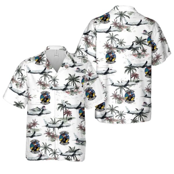 US Navy VP-5 Mad Foxes P-8A Cheap Hawaiian Shirt