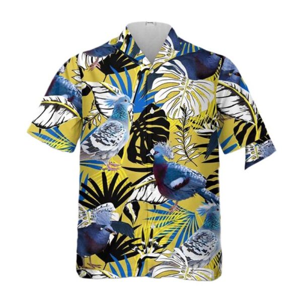 Victoria Crowned Pigeon Hawaiian Shirt Cheap Victoria Crowned Pigeon Hawaiian Shirt Cheap