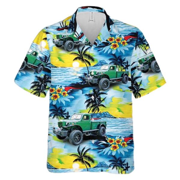 1951 Dodge Power Wagon B-3PW Hawaiian Shirt Man 1951 Dodge Power Wagon B-3PW Hawaiian Shirt Man