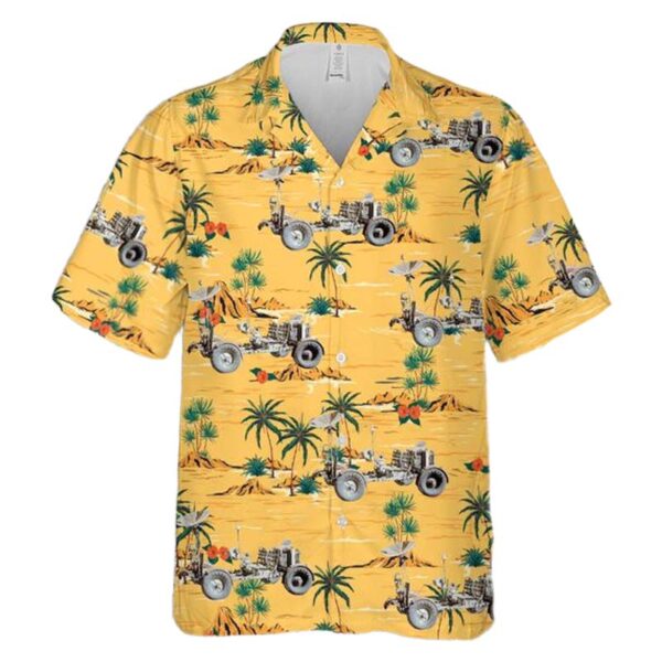 Apollo 17 lunar rover Aloha Hawaiian Shirt