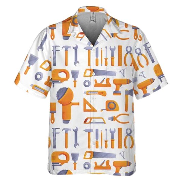 Carpenter tools Pocket Hawaiian Shirt Cheap Carpenter tools Pocket Hawaiian Shirt Cheap