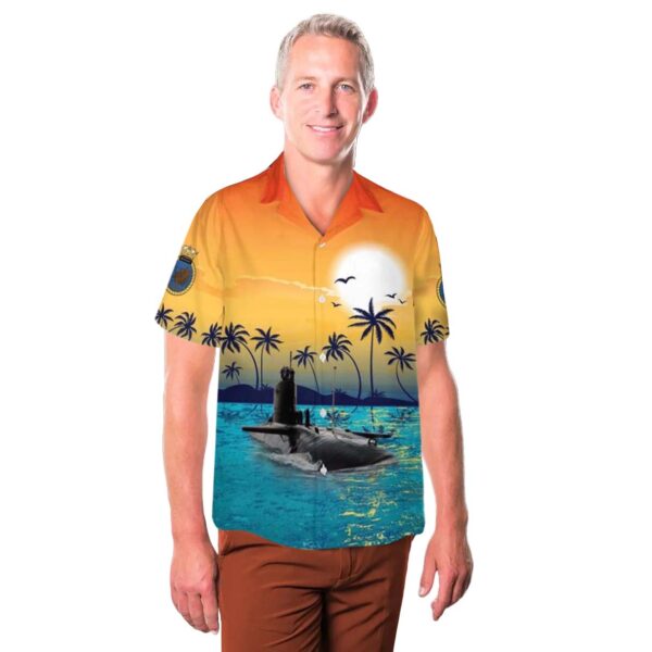 Royal Navy Hawaiian Shirt Man