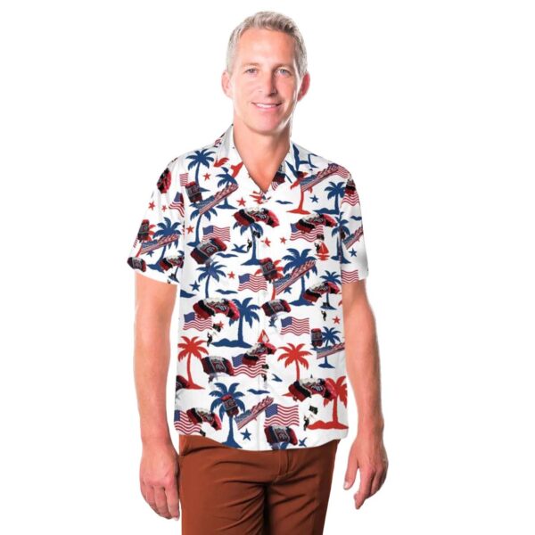 US Army 82nd ABN Division All American Freefall Parachute Demonstration 4th Of July Hawaiian Shirt For Men And Women US Army 82nd ABN Division All American Freefall Parachute Demonstration 4th Of July Hawaiian Shirt For Men And Women