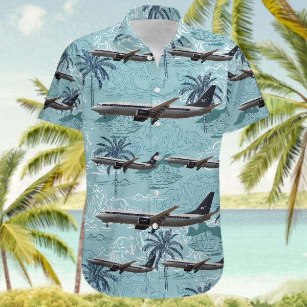 Boeing 737-89L SpaceX Hawaiian Shirt