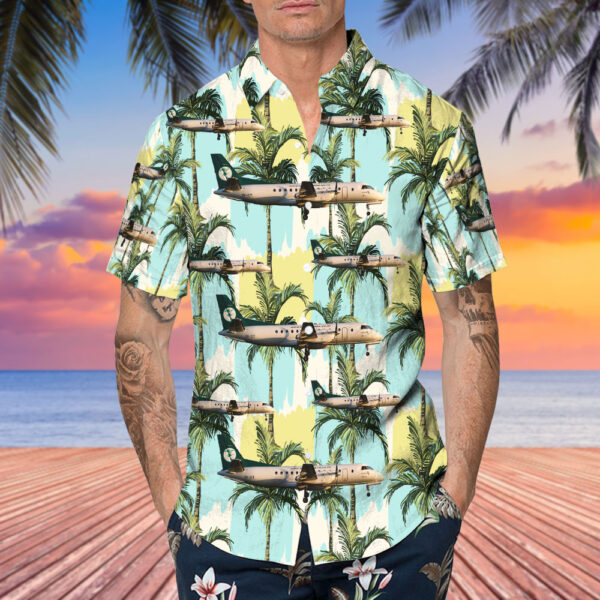 Saab 340A Air Chathams Hawaiian Shirt