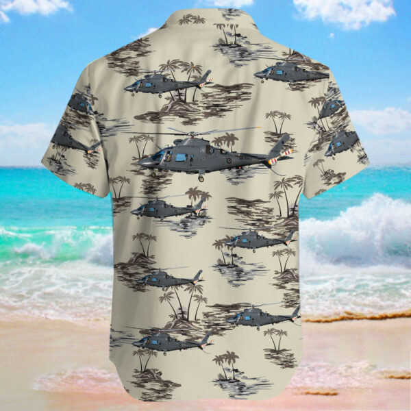 Agusta A109LUH New Zealand Royal New Zealand Air Force (RNZAF) Hawaiian Shirt Agusta A109LUH New Zealand Royal New Zealand Air Force (RNZAF) Hawaiian Shirt