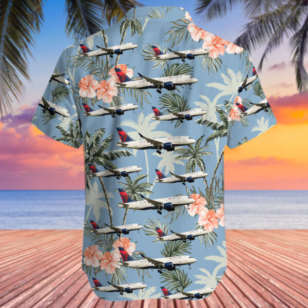 Airbus A220-171 Delta Air Lines Hawaiian Shirt Airbus A220-171 Delta Air Lines Hawaiian Shirt