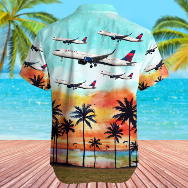 Airbus A321-271NX Delta Air Lines Hawaiian Shirt Airbus A321-271NX Delta Air Lines Hawaiian Shirt