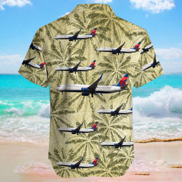 Boeing 737-932ER Delta Air Lines Hawaiian Shirt Boeing 737-932ER Delta Air Lines Hawaiian Shirt
