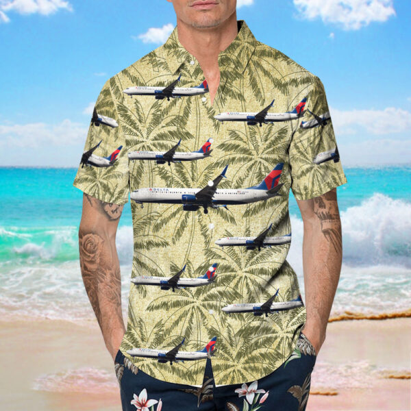 Boeing 737-932ER Delta Air Lines Hawaiian Shirt Boeing 737-932ER Delta Air Lines Hawaiian Shirt