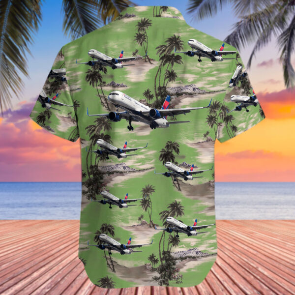 Boeing 757-231 Delta Air Lines Hawaiian Shirt