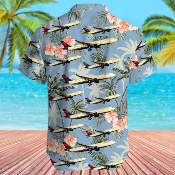 Airbus A330-323 Delta Air Lines Hawaiian Shirt Airbus A330-323 Delta Air Lines Hawaiian Shirt