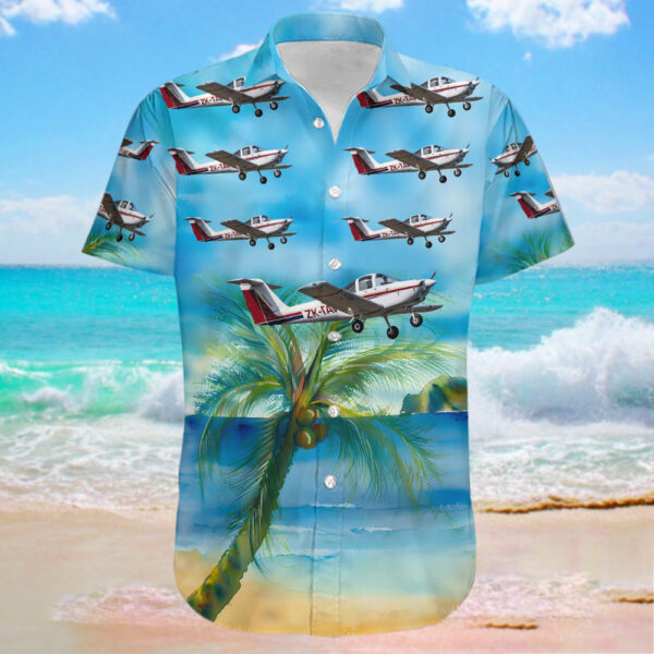 Piper PA-38-112 Tomahawk Aero Club Wellington Hawaiian Shirt Piper PA-38-112 Tomahawk Aero Club Wellington Hawaiian Shirt