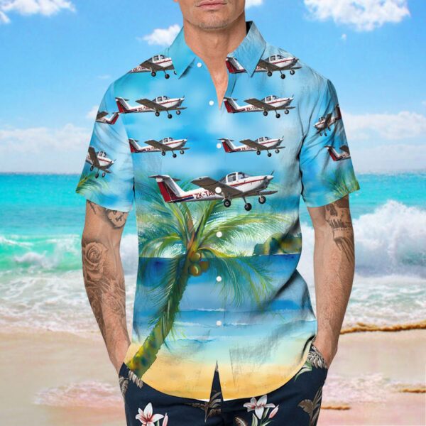 Piper PA-38-112 Tomahawk Aero Club Wellington Hawaiian Shirt Piper PA-38-112 Tomahawk Aero Club Wellington Hawaiian Shirt