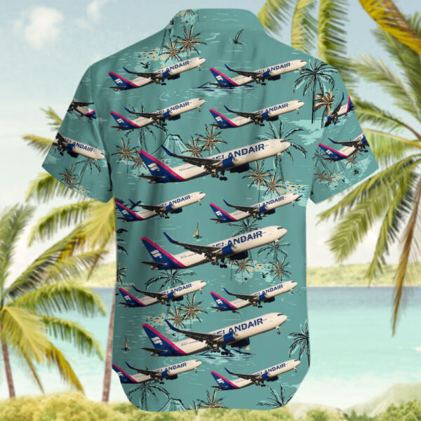 Boeing 767-319(ER) Icelandair Hawaiian Shirt