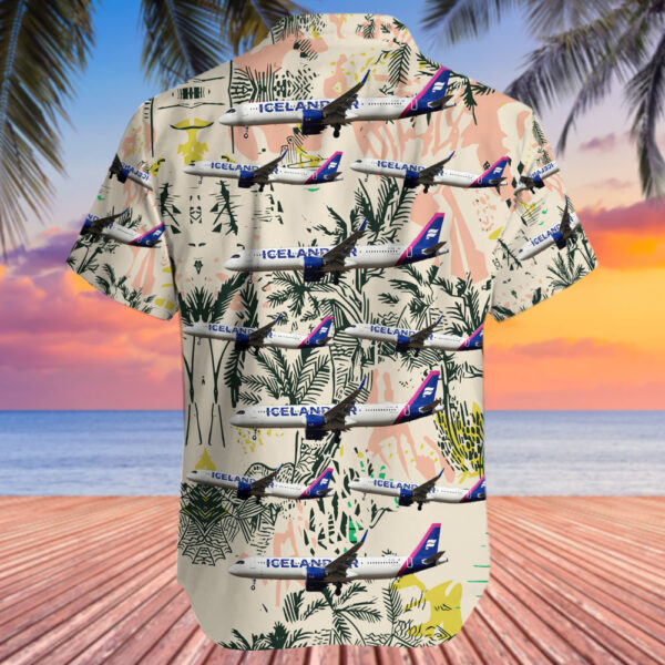 Airbus A321-271NX Icelandair Hawaiian Shirt Airbus A321-271NX Icelandair Hawaiian Shirt