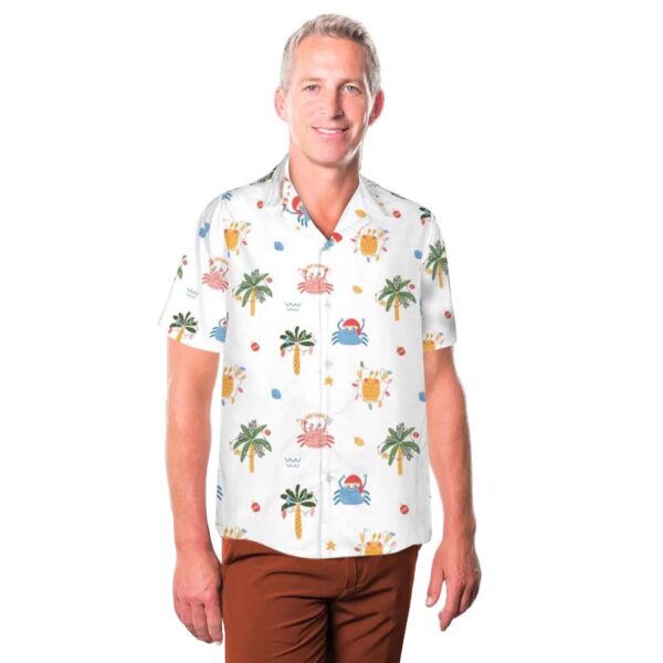Christmas Crab Hawaiian Shirt Cheap Christmas Crab Hawaiian Shirt Cheap