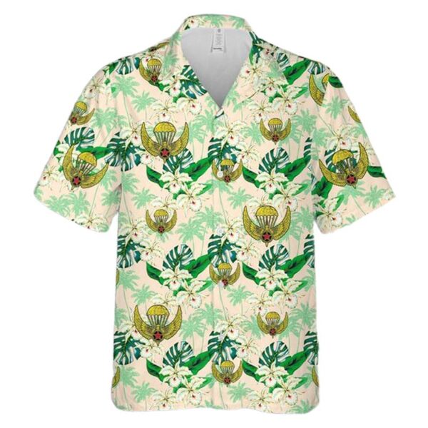 US Army 509th Airborne OPFOR Jump Wings Aloha Hawaiian Shirt US Army 509th Airborne OPFOR Jump Wings Aloha Hawaiian Shirt