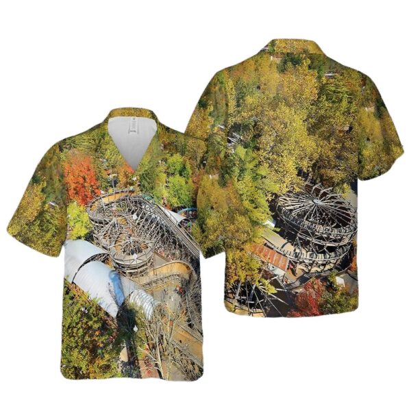 Flying Turns (Knoebels) Cheap Hawaiian Shirt Flying Turns (Knoebels) Cheap Hawaiian Shirt