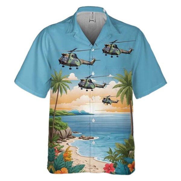 French Army Puma Pocket Hawaiian Shirt Cheap French Army Puma Pocket Hawaiian Shirt Cheap