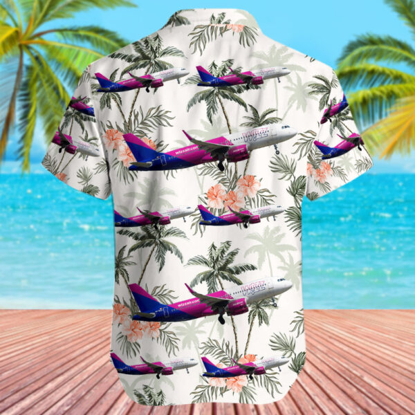Airbus A320-232 Wizz Air Malta Hawaiian Shirt Airbus A320-232 Wizz Air Malta Hawaiian Shirt