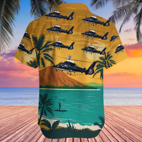 Aérospatiale SA 365N3 Dauphin AH.1 United Kingdom Army Air Corps Hawaiian Shirt
