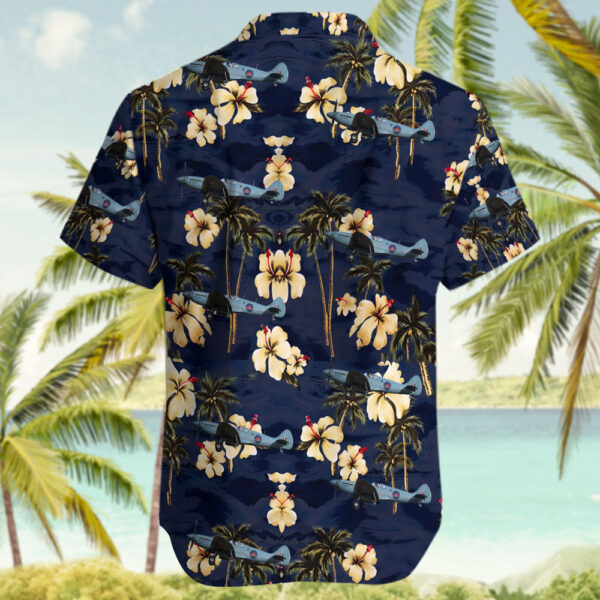 Supermarine Spitfire PR.19 United Kingdom Battle of Britain Memorial Flight (BBMF) Hawaiian Shirt Supermarine Spitfire PR.19 United Kingdom Battle of Britain Memorial Flight (BBMF) Hawaiian Shirt