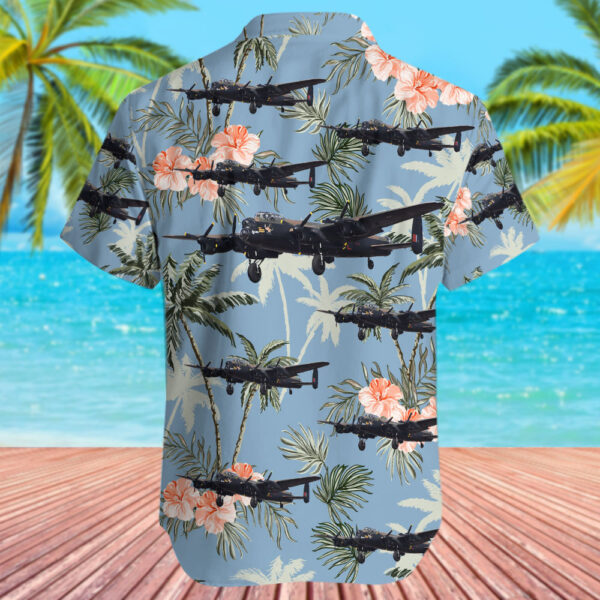 Avro Lancaster B.1 United Kingdom Battle of Britain Memorial Flight (BBMF) Hawaiian Shirt Avro Lancaster B.1 United Kingdom Battle of Britain Memorial Flight (BBMF) Hawaiian Shirt