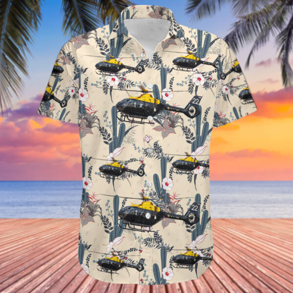 Airbus Helicopters Juno HT Mk.1 United Kingdom Defence Helicopter Flying School Hawaiian Shirt Airbus Helicopters Juno HT Mk.1 United Kingdom Defence Helicopter Flying School Hawaiian Shirt