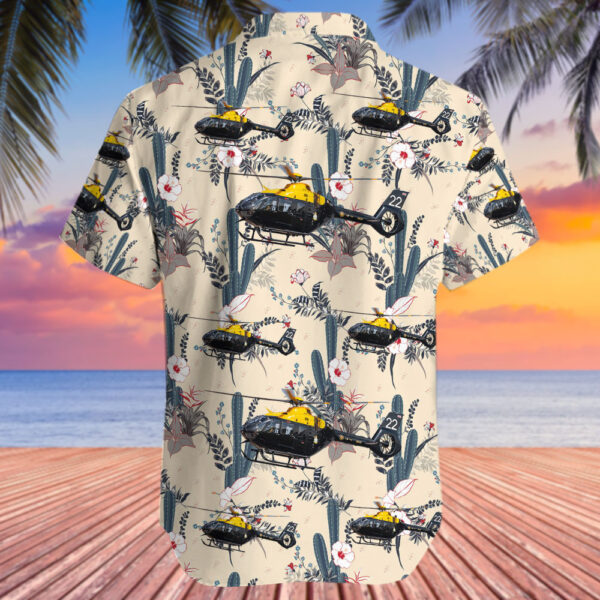 Airbus Helicopters Juno HT Mk.1 United Kingdom Defence Helicopter Flying School Hawaiian Shirt Airbus Helicopters Juno HT Mk.1 United Kingdom Defence Helicopter Flying School Hawaiian Shirt