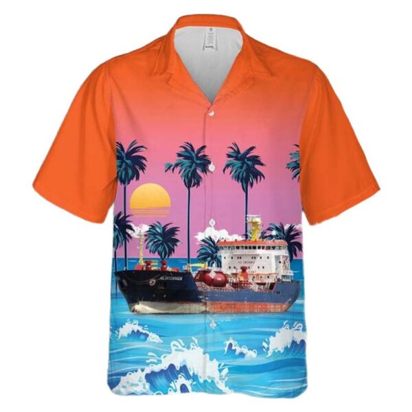 Algocanada Cargo Ship Aloha Hawaiian Shirt Algocanada Cargo Ship Aloha Hawaiian Shirt