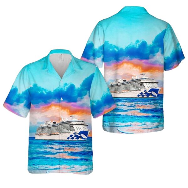 Princess Cruises Majestic Princess Hawaiian Shirt For Men And Women Princess Cruises Majestic Princess Hawaiian Shirt For Men And Women