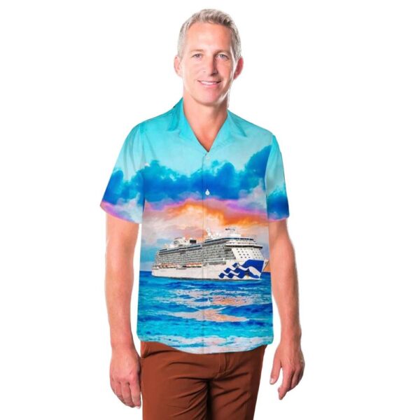 Princess Cruises Majestic Princess Hawaiian Shirt For Men And Women Princess Cruises Majestic Princess Hawaiian Shirt For Men And Women