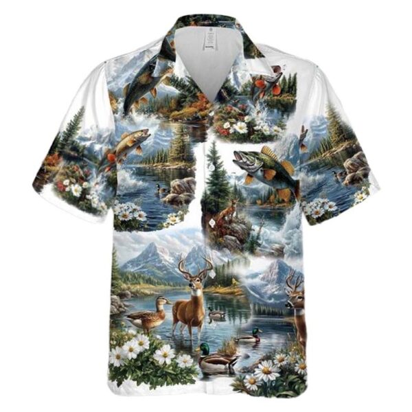 Wildlife Hunt and Fish Hawaiian Shirt Outfit Wildlife Hunt and Fish Hawaiian Shirt Outfit