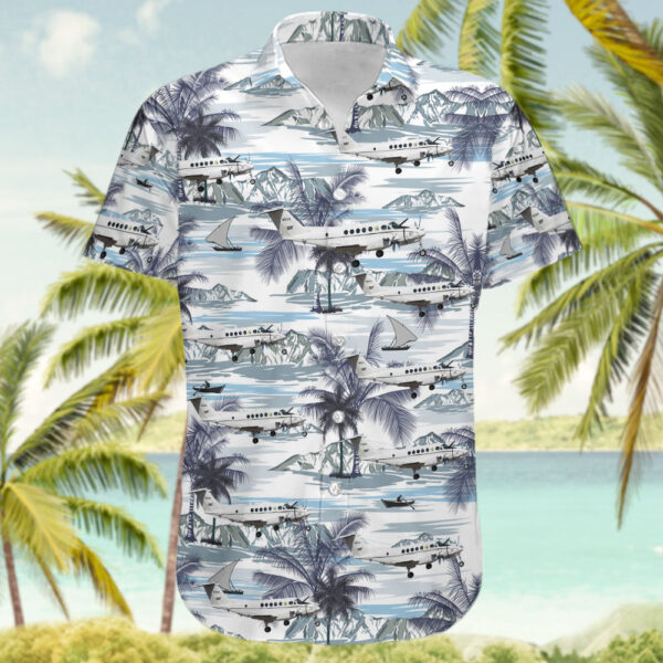 Beechcraft C-12T Huron United States US Army Hawaiian Shirt Beechcraft C-12T Huron United States US Army Hawaiian Shirt